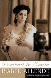 Cover of: Portrait in Sepia by Isabel Allende