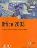 Cover of: Manual avanzado de Office 2003