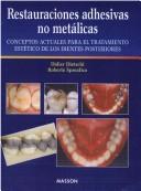 Cover of: Restauraciones Adhesivas No Metalicas