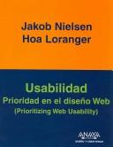Cover of: Usabilidad. Prioridad En El Diseno Web/ Prioritizing Web Usability (Diseno Y Creatividad / Design and Creativity)