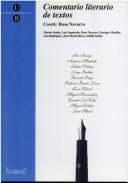 Cover of: Comentario literario de textos by coord. Rosa Navarro ; Marisa Sotelo ... [et al.].