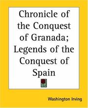 Cover of: Chronicle Of The Conquest Of Granada by Washington Irving