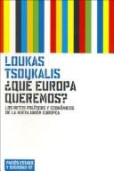 Cover of: Que Europa Queremos