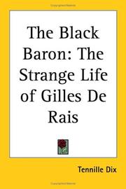 Cover of: The Black Baron | Tennille Dix