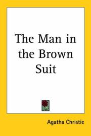 Cover of: The Man in the Brown Suit by Agatha Christie