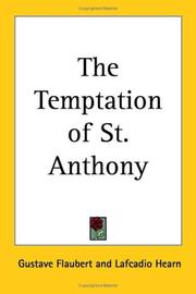 Cover of: The Temptation of St. Anthony by Gustave Flaubert