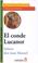 Cover of: El Conde Lucanor / the Count, Lucanor (Clasicos Adaptados)