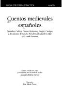 Cover of: Cuentos medievales españoles (Nueva Biblioteca Didáctica) by Joaquín Rubio Tovar, José María Ponce