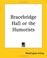 Cover of: Bracebridge Hall Or The Humorists