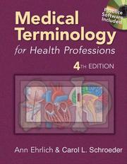 Cover of: Medical Terminology for Health Professions (Medical Terminology for Health Professions)4th edition by 