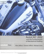 Cover of: AutoCAD 2002 and The Fundamentals of Mechanical Drafting (AutoCAD) by Alan Jefferis