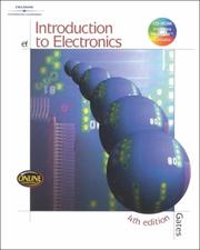 Cover of: Introduction to Electronics by Earl Gates