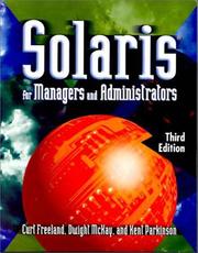 Cover of: Solaris 8 for Managers and Administrators