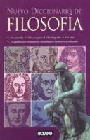 Cover of: Nuevo Diccionario De Filosofia (Consulta) by Oceano