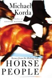Cover of: Horse People by Michael Korda