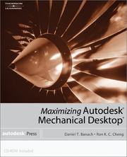 Cover of: Maximizing Autodesk Mechanical Desktop« (Autodesk Mechanical Desktop)
