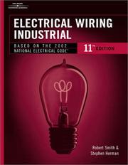 Cover of: Electrical Wiring Industrial by Smith, Robert L., Robert L. Smith, Stephen L. Herman, Robert Barr Smith, Robert D. Smith, Robert D. Smith, Stephen L. Herman