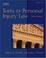 Cover of: Torts and personal injury law.