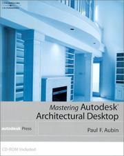 Cover of: Mastering Autodesk Architectural Desktop