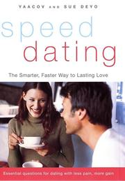 Cover of: Speed Dating by Yaacov Deyo, Sue Deyo, Yaacov Deyo, Sue Deyo