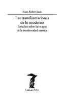 Cover of: Las Transformaciones de Lo Moderno