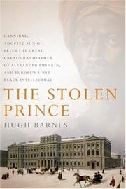 The stolen prince by Hugh Barnes