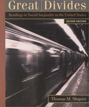 Cover of: Great divides: readings in social inequality in the United States