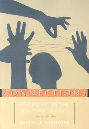 Cover of: Connections: reading and writing in cultural contexts