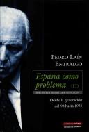 Cover of: Espana Como Problema by Pedro Lain Entralgo