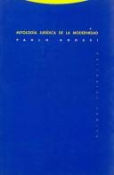 Cover of: Mitologia juridica de la modernidad/ Mythology of Modern Law by Paolo Grossi
