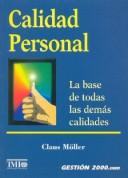 Cover of: Calidad Personal