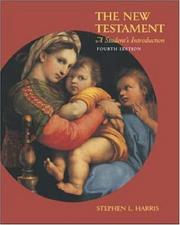 Cover of: The New Testament by Harris, Stephen L.