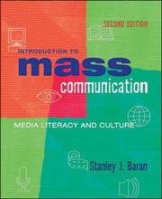 Cover of: Introduction to mass communication by Stanley J. Baran, Stanley J. Baran