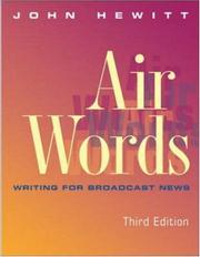 Cover of: Air Words: Writing for Broadcast News