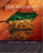 Cover of: Archaeology by Robert J. Sharer, Wendy Ashmore, Robert Sharer