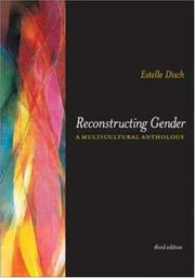 Cover of: Reconstructing Gender: A Multicultural Anthology