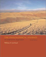 Cover of: The Philosophical Journey: An Interactive Approach