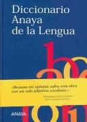 Cover of: Diccionario Anaya De La Lengua by 