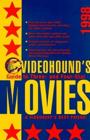 Cover of: 1998 Videohound's Guide to Three and Four Star Movies (Video Hounds Guide to Three and Four-Star Movies)
