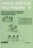 Unidades Didacticas Para Primaria VI by Maria Jose Bailach Invernon