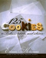 Cover of: 125 cookies to bake, nibble, and savor