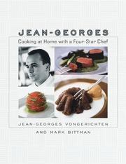 Cover of: Jean-Georges by Jean-Georges Vongerichten