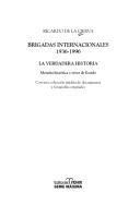 Cover of: Brigadas Internacionales, La Verdadera Historia