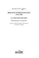 Cover of: Brigadas Internacionales, La Verdadera Historia by Ricardo de la Cierva