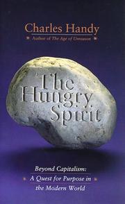 Cover of: The hungry spirit by Charles Brian Handy