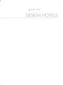 Cover of: Design hotels