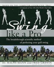 Cover of: Swing like a pro | Ralph Mann