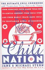 Cover of: Chili nation by Jane Stern