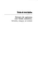 Tristan de Jesus Medina Retrato de apostata con fondo canonico by Jorge Ferrer