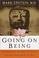 Cover of: Going on Being